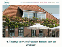 Tablet Screenshot of hoorntje.nl